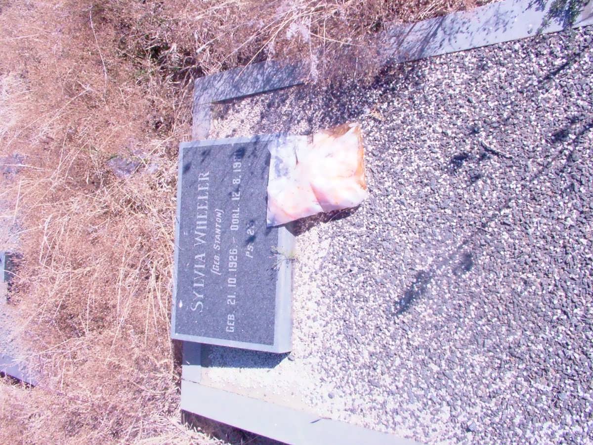 WHEELER Sylvia nee STANTON 1926-1981