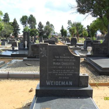 WIDEMAN Maria Charlotta 1898-1971