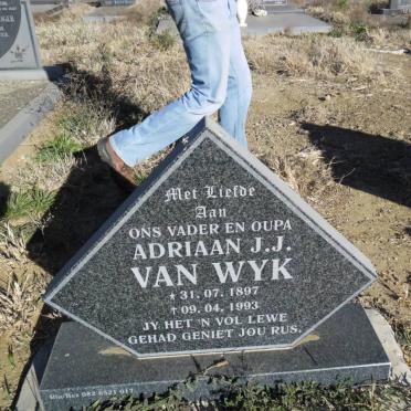 WYK Adriaan J.J., van 1897-1993