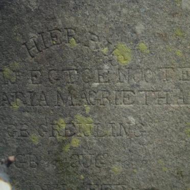 MIJBURGH Maria Magrietha nee GREIJLING 18??-19??