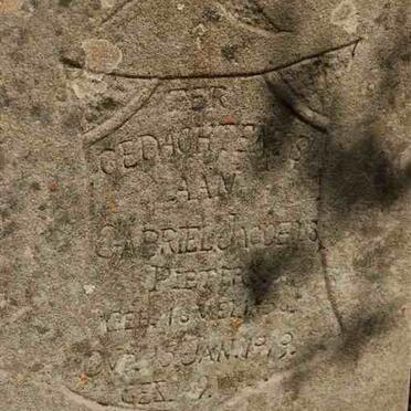 PIETERS Gabriel Jacobus 1858-1919