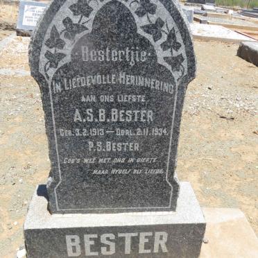 BESTER A.S.B. 1913-1934