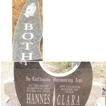BOTHA Hannes 1933-1996 &amp; Clara 1941-