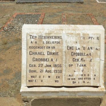 GROBBELAAR Charel Daniel 1856-1930 &amp; Engela Susanna KOTZE 1855-1940
