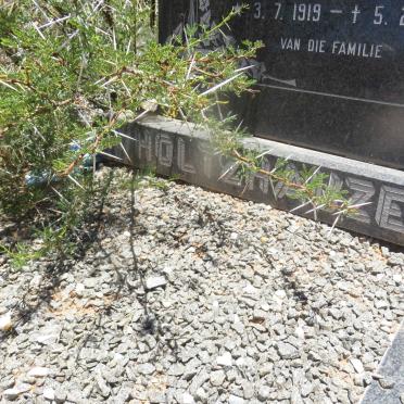 HOLTZHAUZEN Cornelia Petronella nee GRAY 1919-1974