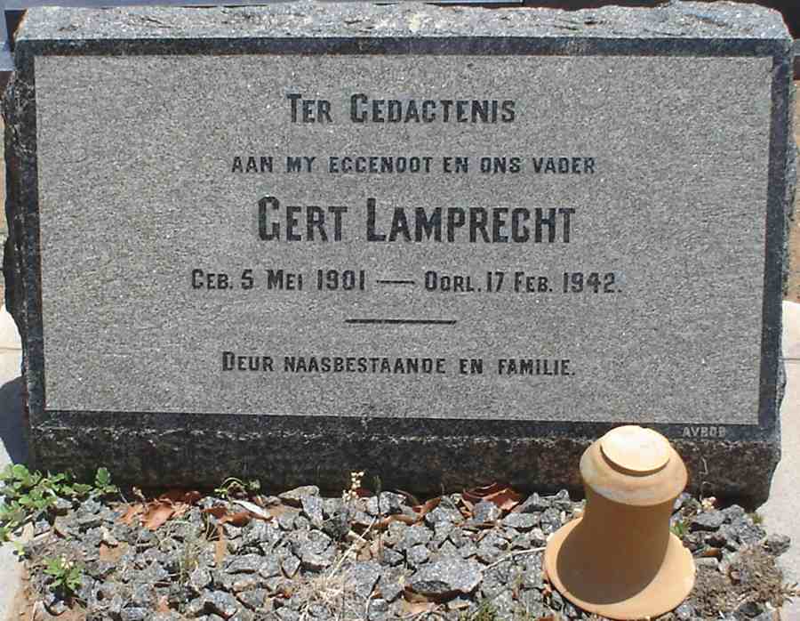 LAMPRECHT Gert 1901-1942