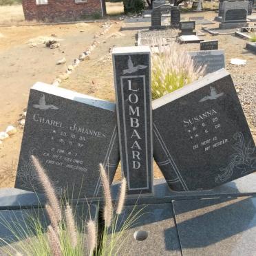 LOMBAARD Charel Johannes 1908-1992 &amp; Susanna 1925-2000