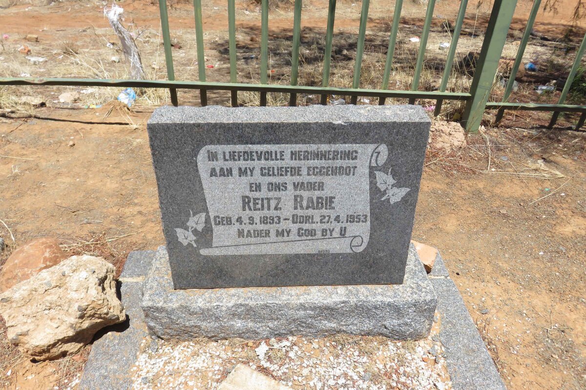 RABIE Reitz 1893-1953