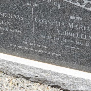 VERMEULEN Stephanus Nicolaas 1882-1944 &amp; Cornelia Maria DU TOIT 1896-1979 