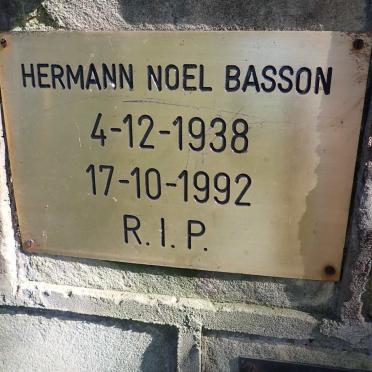 BASSON Hermann Noel 1938-1992