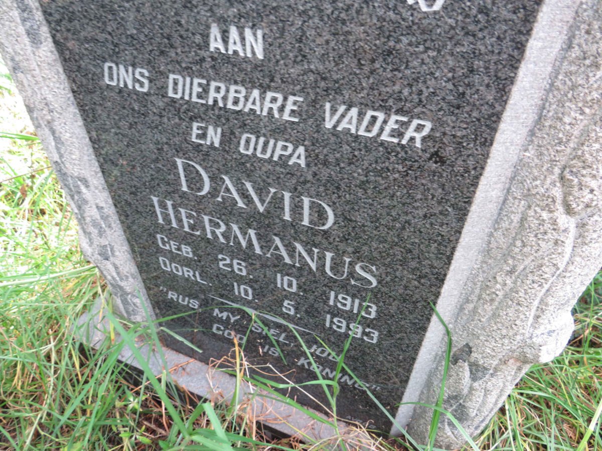 ? David Hermanus 1913-1993