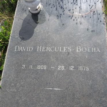 BOTHA David Hercules 1908-1975