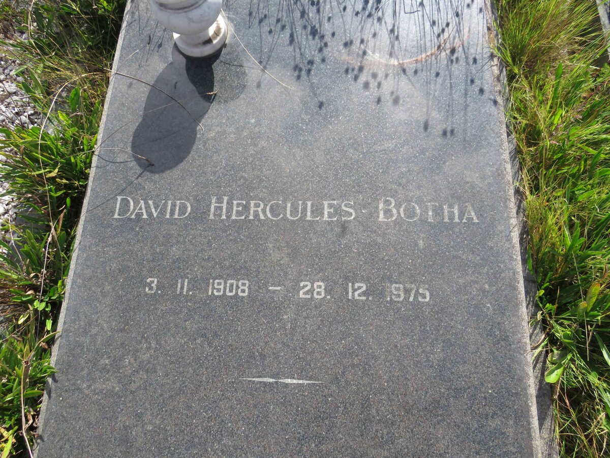 BOTHA David Hercules 1908-1975