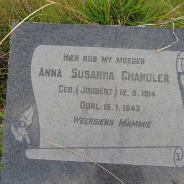 CHANDLER Anna Susanna nee JOUBERT 1914-1943