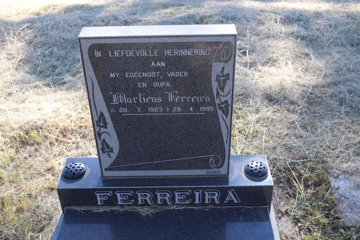 FERREIRA Martiens 1923-1995