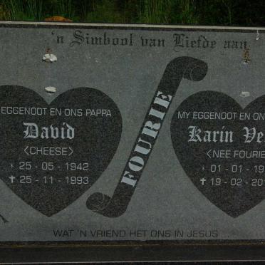 FOURIE David 1942-1993 :: VENTER Karin nee FOURIE 1978-2016