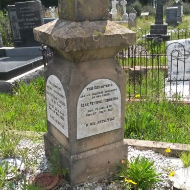FERREIRA Izak Petrus 1839-1925