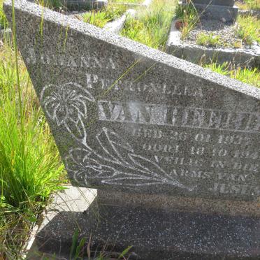 HEERDEN Johanna Petronella, van 1937-1944