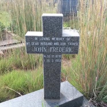 HAEGERT John Frederic 1878-1953 