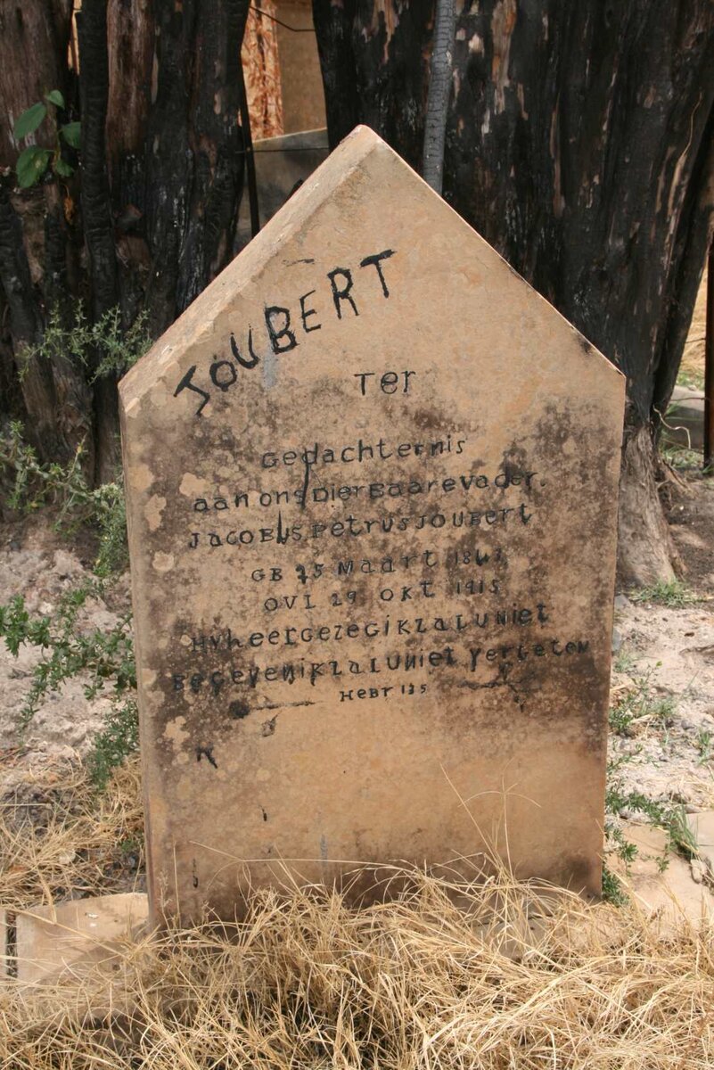 JOUBERT Jacobus Petrus 1843-1915