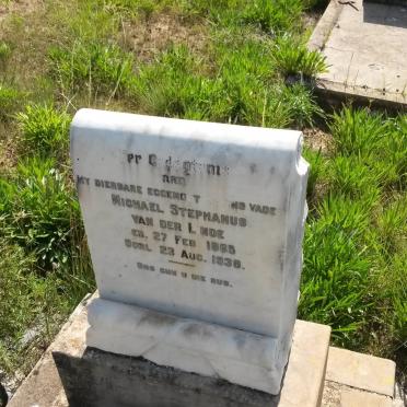 LINDE Michael Stephanus, van der 1863-1938