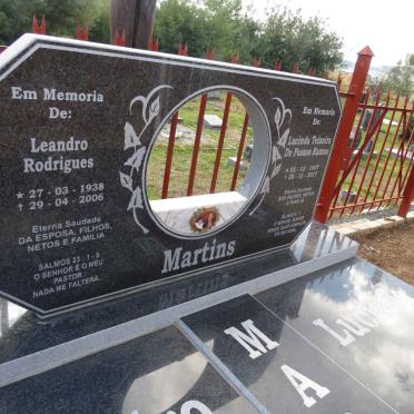 MARTINS Leandro Rodrigues 1938-2006 & Lucinda Texeira de Passos Ramos 1937-2017