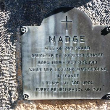 MOULD Madge 1889-1918