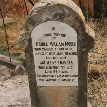 MOULD Daniel William -1936 & Catherine Frances -1915