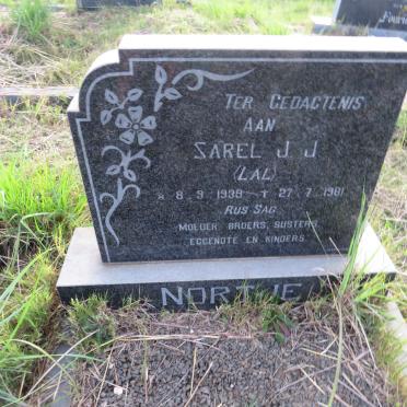 NORTJE Sarel J.J. 1939-1981 