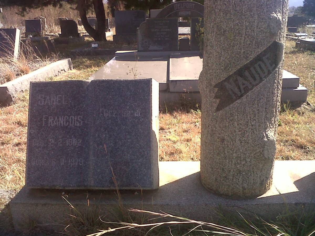 NAUDE Sarel Francois 1902-1979