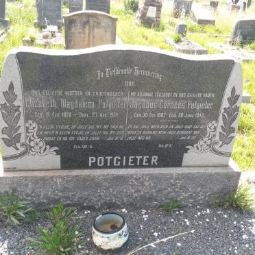 POTGIETER Jacobus Cornelis 1882-1945 &amp; Elizabeth Magdalena 1898-1964