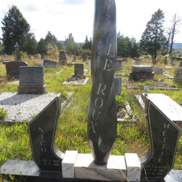 ROUX Nico, le 1908-1995 & Hettie TALJAARD 1910-1996 _1