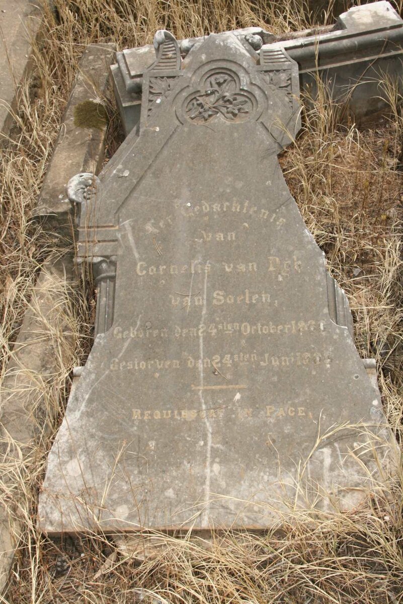 SOELEN Cornelis van Dyk, van 1860-1903