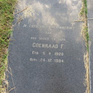 SNYMAN Coenraad F. 1920-1994 & Aletta C. COETSEE 1918-1978 _2