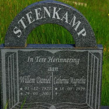 STEENKAMP Willem Daniel 1927-2003 &amp; Catharina Magrietha 1929-