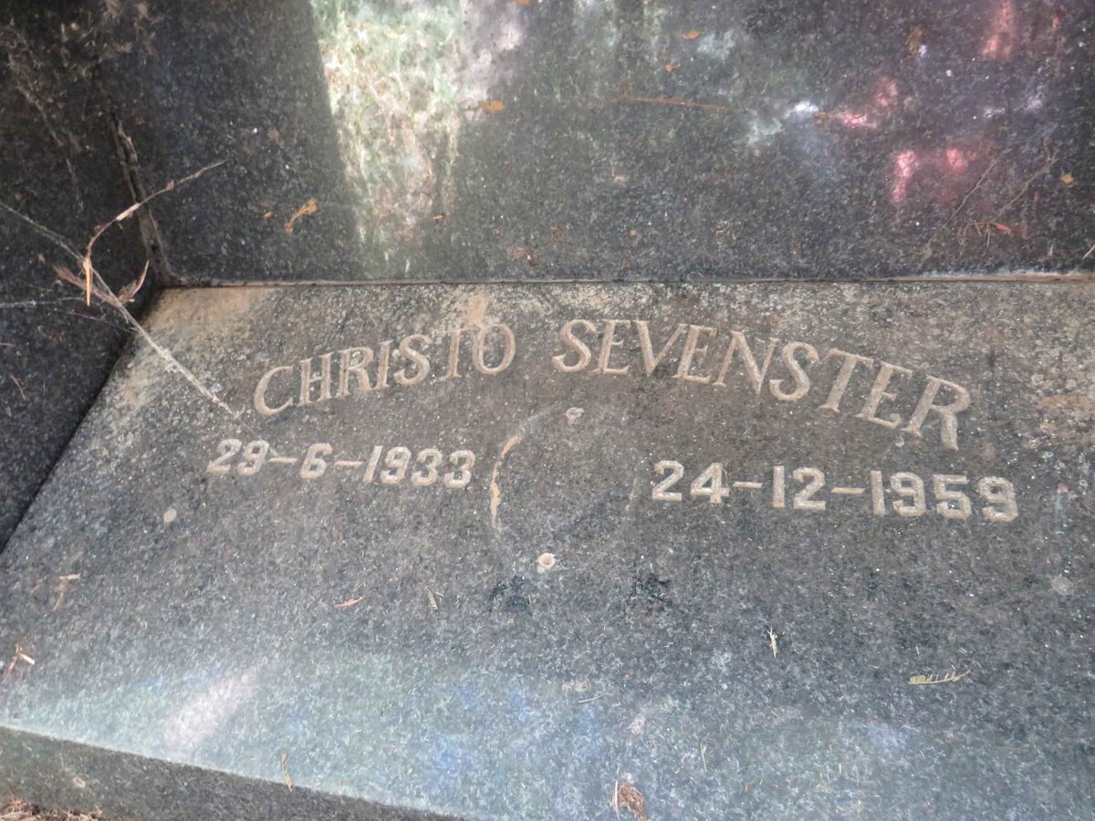 SEVENSTER Christo 1933-1959