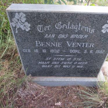 VENTER Bennie 1932-1952