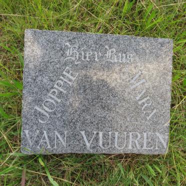 VUUREN Joppie Mara, van