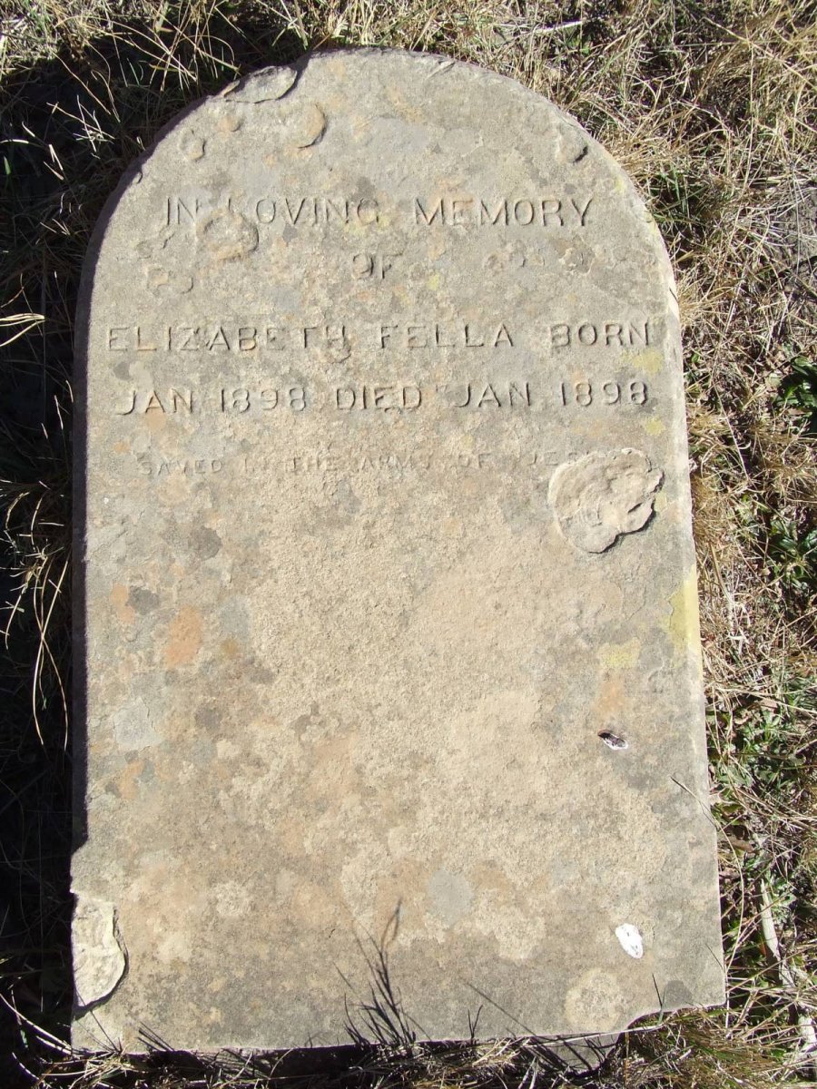 FELLA Elizabeth 1898-1898