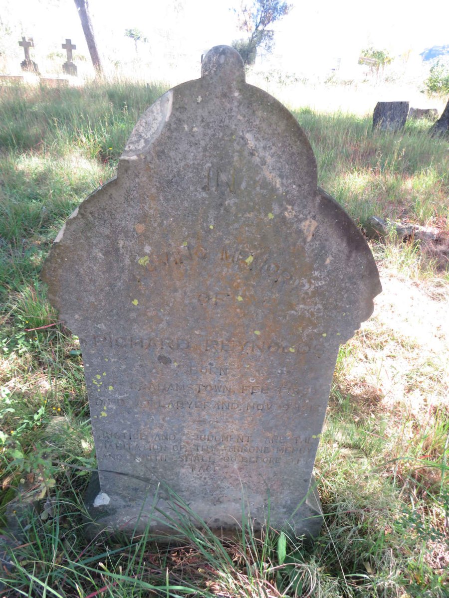 REYNOLDS Richard 1859-1913