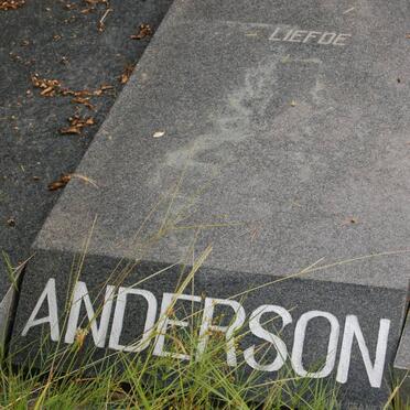 ANDERSON Walter H. 1898-1973 &amp; Johanna BEKET 1908-1992