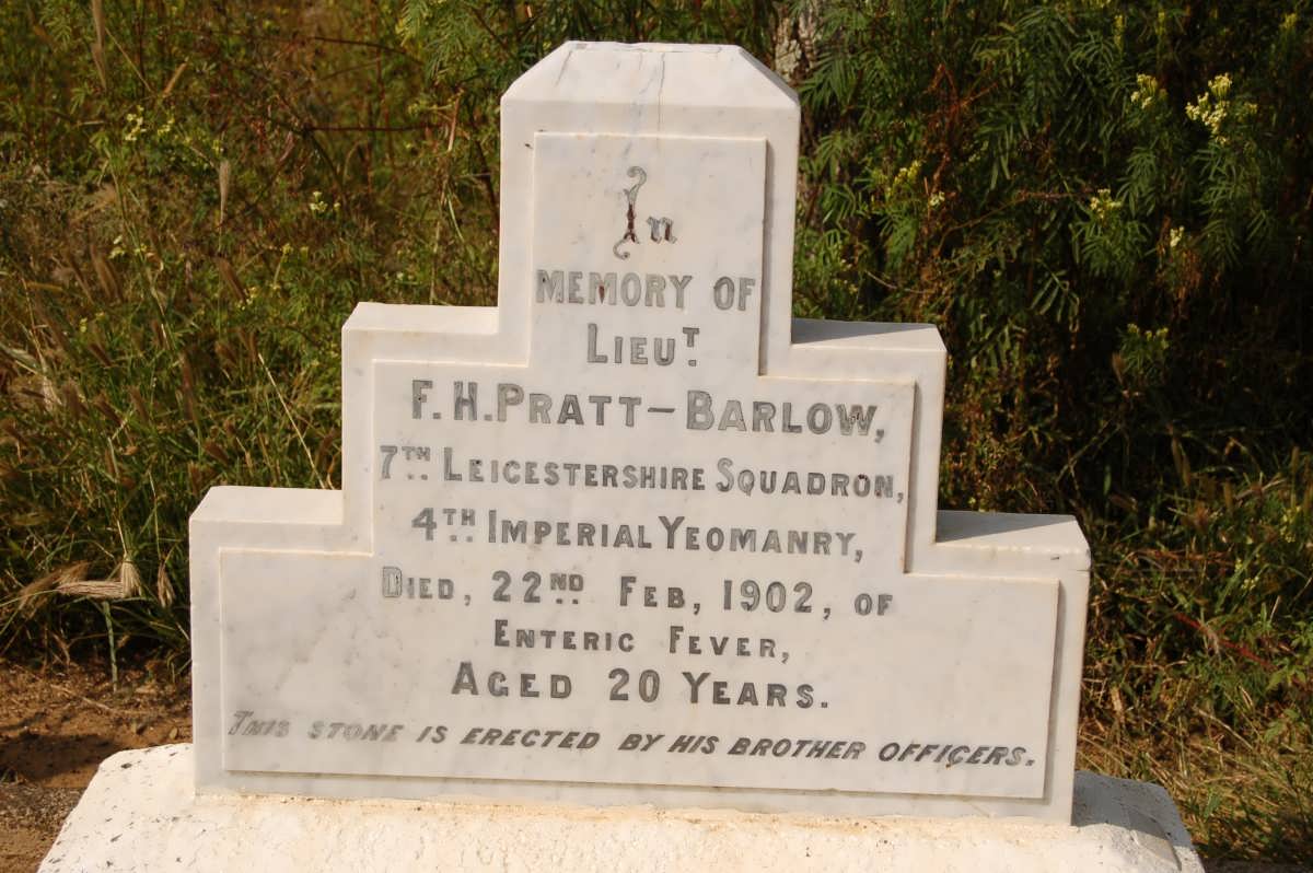 BARLOW F.H., Pratt -1902