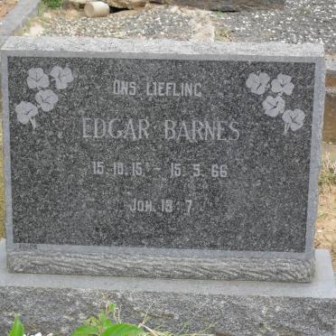 BARNES Edgar 1915-1966