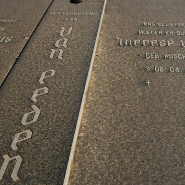 EEDEN Petrus Paulus, van 1932-1997 &amp; Therese Irene KUSCHKE 1931-