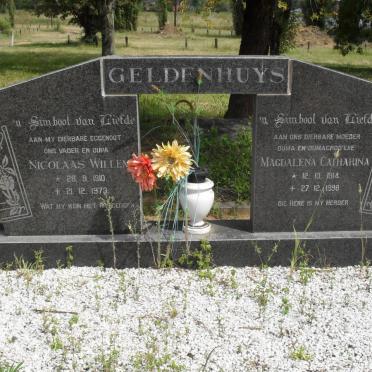 GELDENHUYS Nicolaas Willem 1910-1973 &amp; Magdalena Catharina 1914-1998