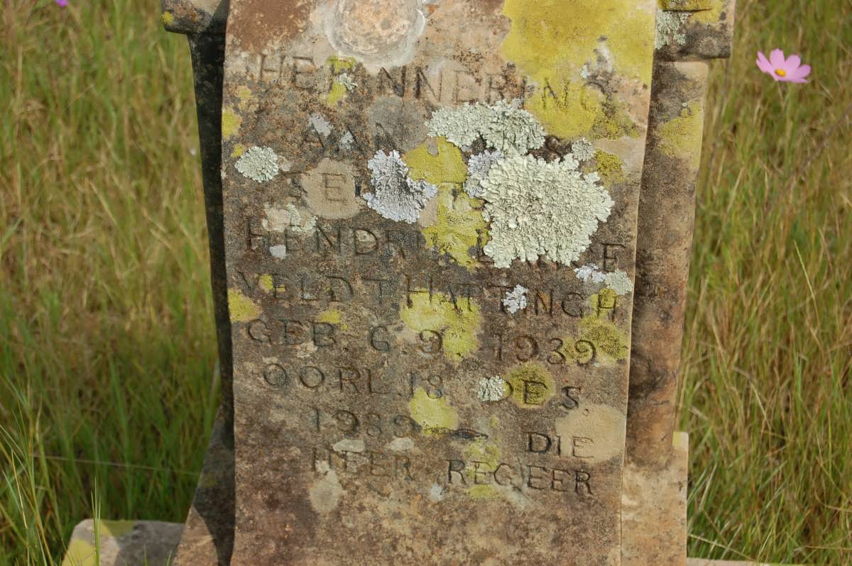 HATTINGH Hendrik Langeveldt 1939-1939