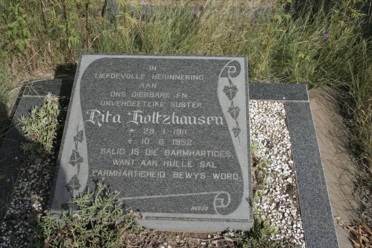 HOLTZHAUSEN Rita 1911-1952