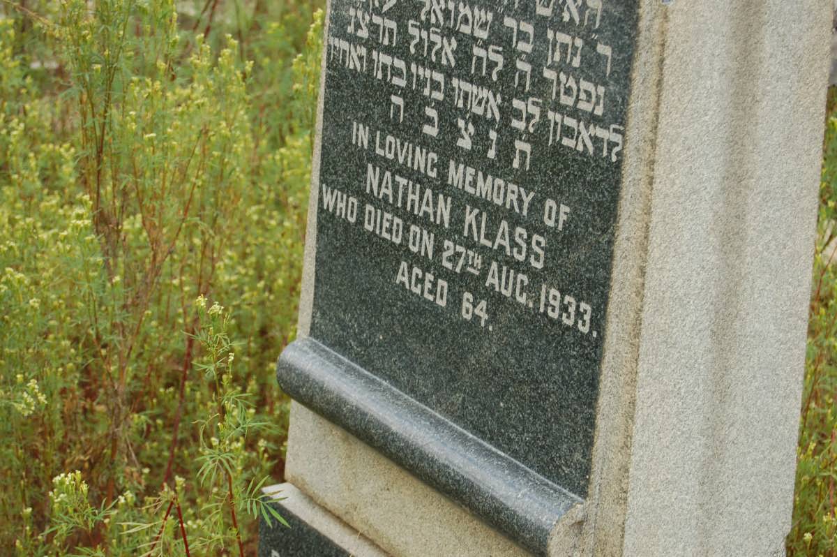KLASS Nathan -1933