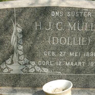 MüLLER H.J.C. 1898-1974