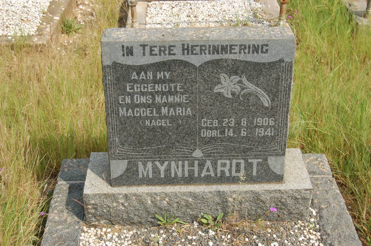 MYNHARDT Maggel Maria nee NAGEL 1906-1941